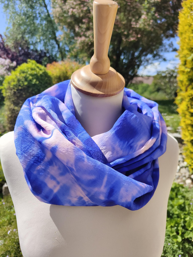 Tour de cou tie and dye