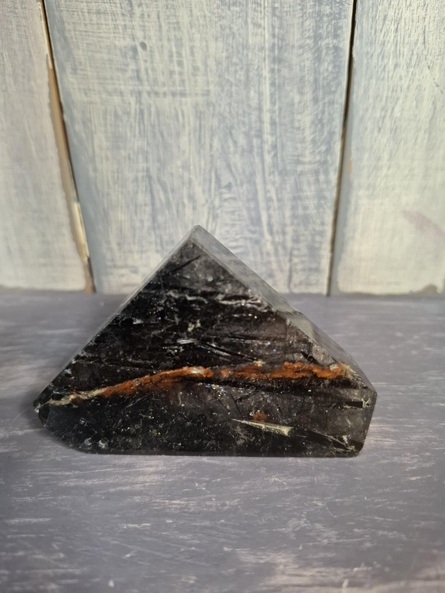 Black Tourmaline in Quartz Free-form 