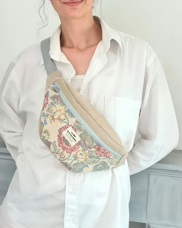 Banane en tissus upcyclés