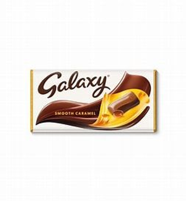 Galaxy Smooth Milk caramel- 100g Bar 