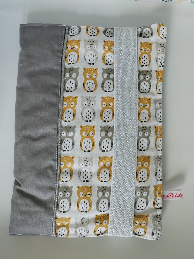 Protège carnet de santé - Hiboux