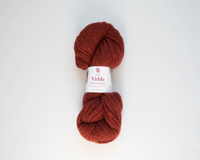 Vidde Lambswool - 0330 - Copper Red