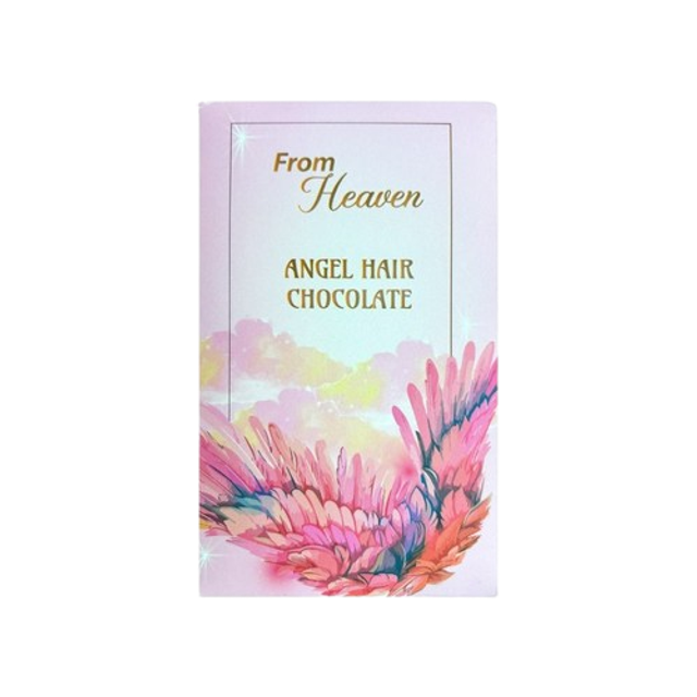 Tablette de chocolat au lait fourré pistache et Angel hair 80G