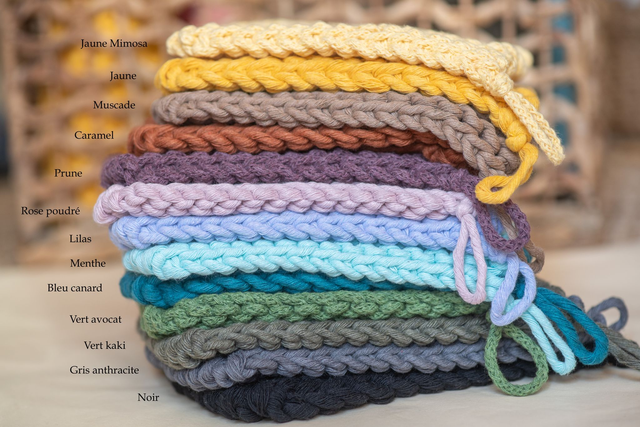 Paire de maniques - parce qu'elles sont mieux à deux !