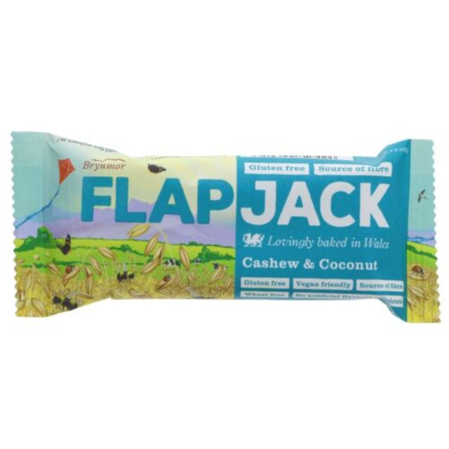Brynmor Cashew &amp; Coconut Flapjack 80g