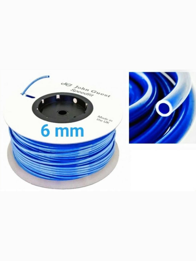 Tubo diametro 6 mm. per acqua - taglio a metro