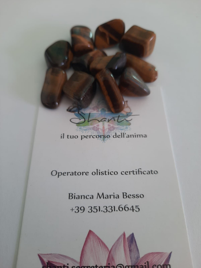 Occhio di tigre burattato