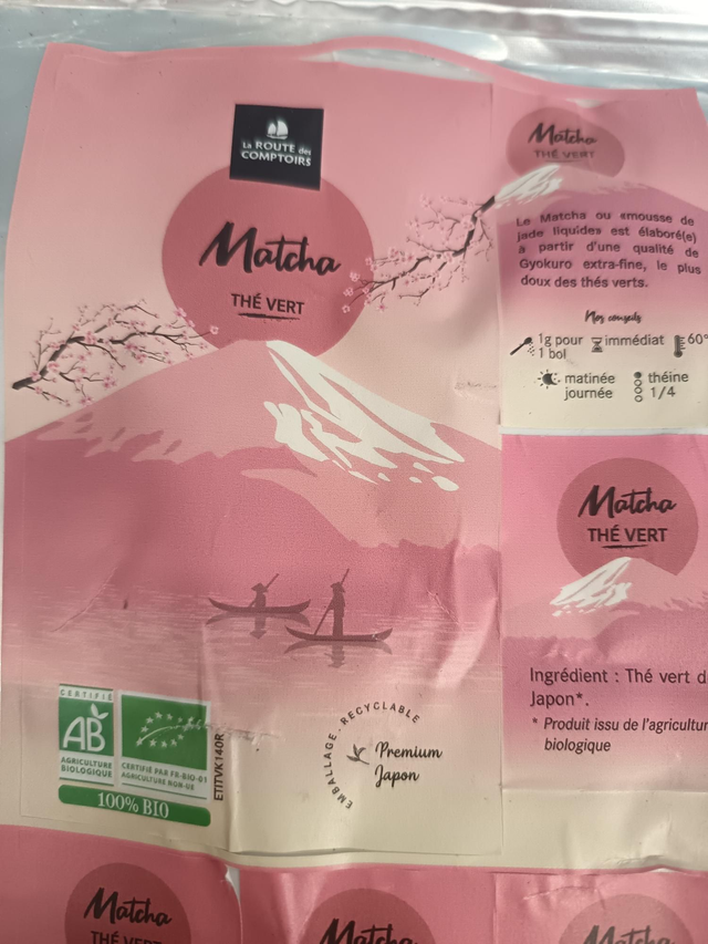 Matcha tradition bio 