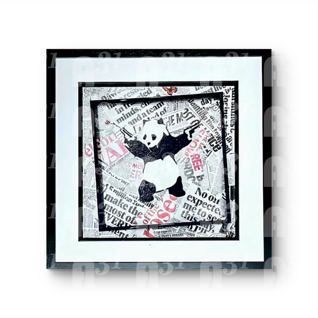 520. War of Roses framed print 