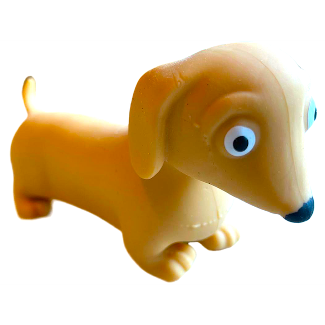 NoStresso Anti-Stress Teckel geel