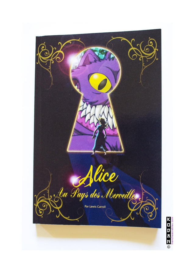 ALICE AU PAYS DES MERVEILLES (FR) / livre poche avec  folioscope intégré