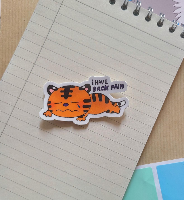 Tiger - back pain 