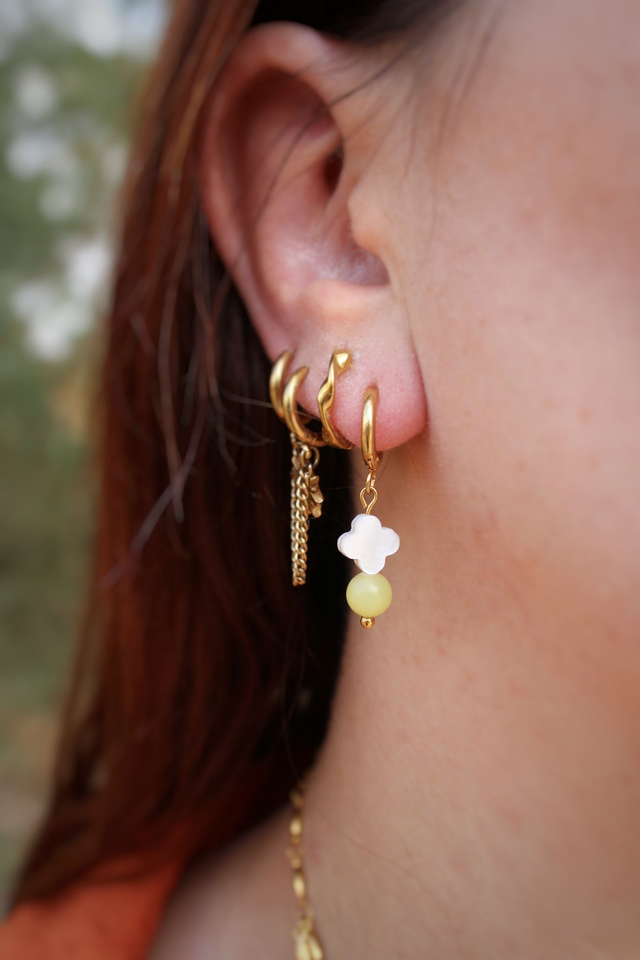 Boucles d’oreilles lucky Green 