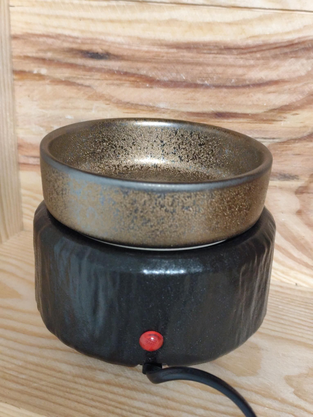 Brûleur électrique noir bronze 