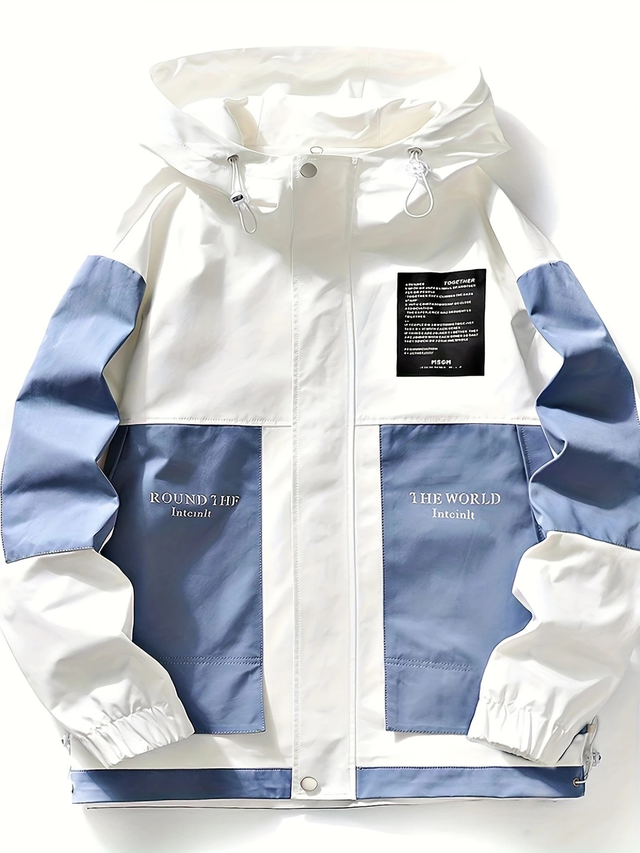 Men's Casual Hooded Jacket