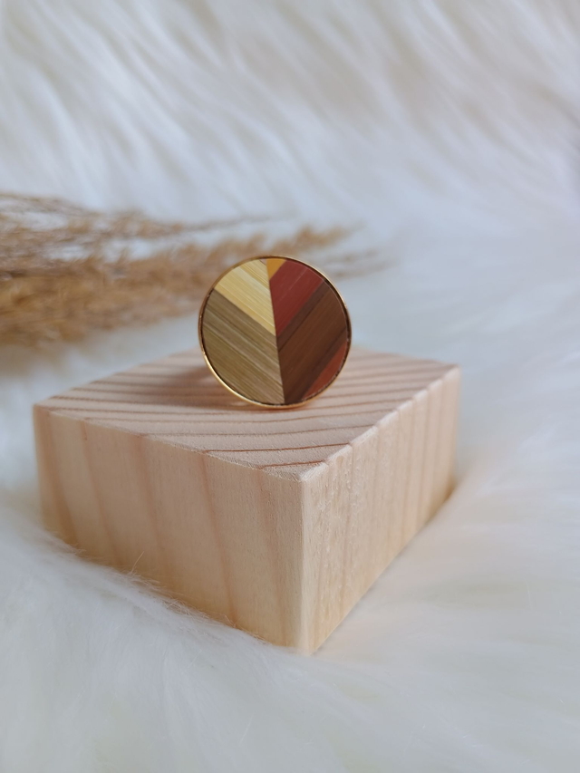 Bague PLATEAU Chevron