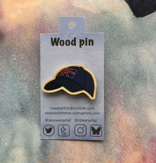 CoD - Gaz’s Cap Wood Pin-W2