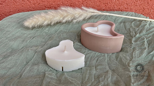 Recharge pour bougie - Coeurs enlacés - 40 g