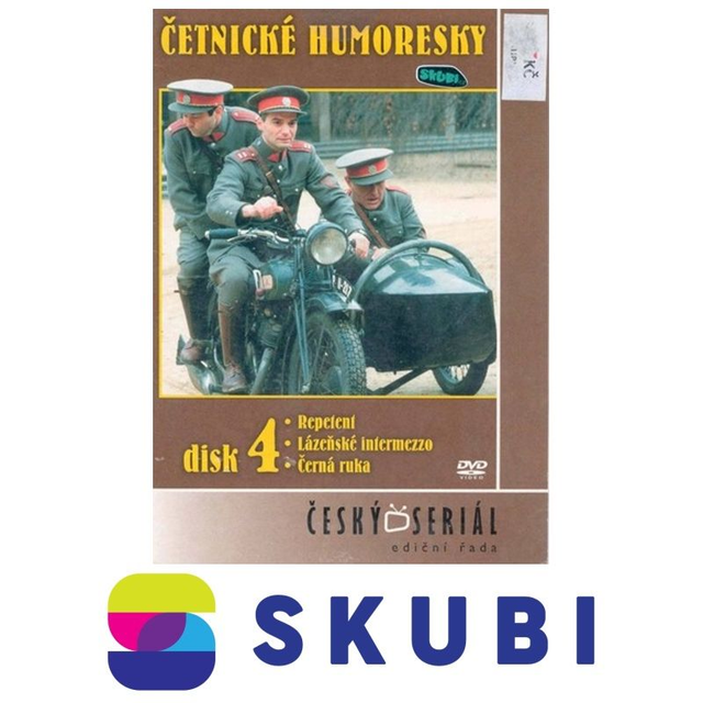 DVD Četnické humoresky - Disk 4: Repetent, Lázeňské intermezzo, Černá ruka
