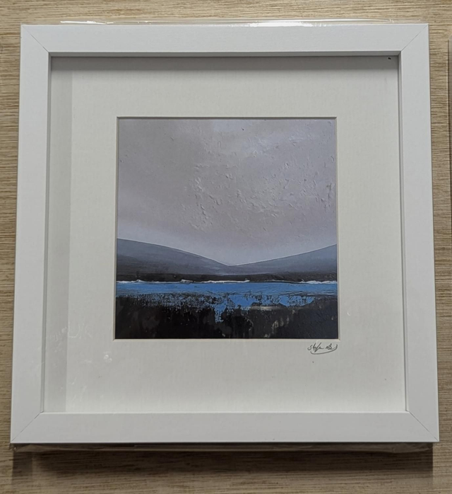 Framed Mini Abstract Landscape Print