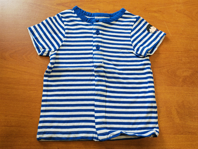 T-sirt rayé Superman 6 mois