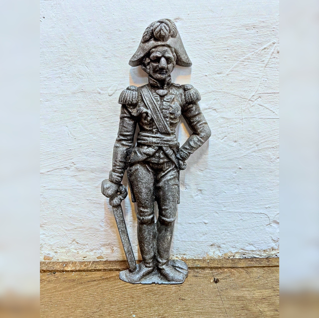 A Large Cast Alloy Figure In The Form Of Admiral Lord Nelson