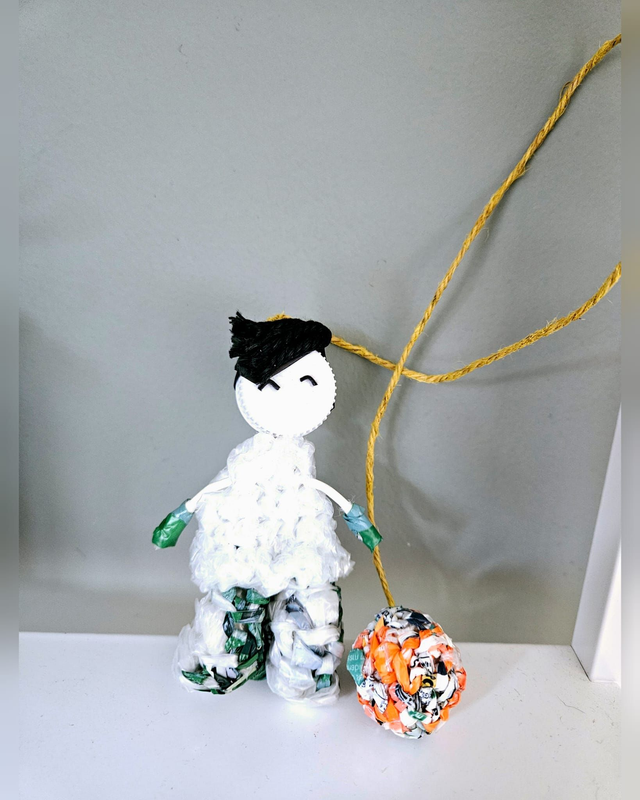 Jasmine Scent Ball Boy Car Air Refresher Hanging Wall Decor ECO Handmade