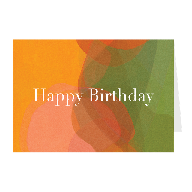 Card - Happy Birthday Text