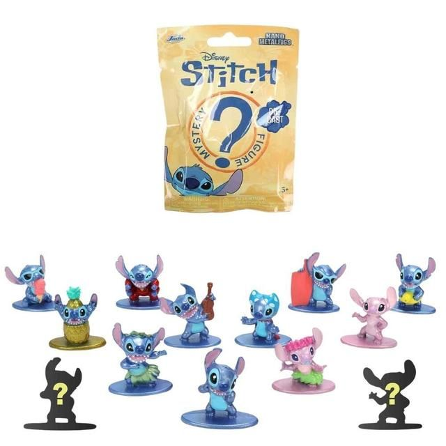 Jada Toys Disney Stitch Assorted Surprise Metalfigs Figure 4cm