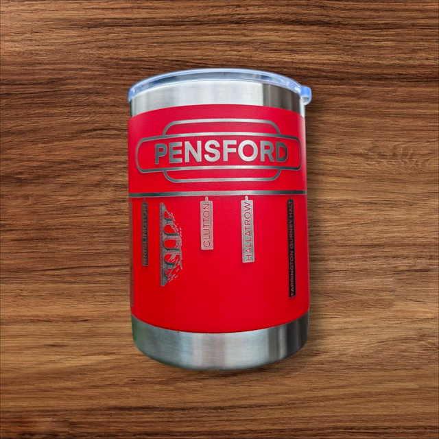 Pensford Stainless Steel Thermal Mug – Red – Limited Edition Style