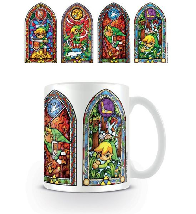 Mug Zelda vitraux 