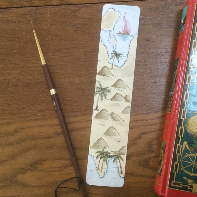 Marque-page Thème Invitation au voyage 04