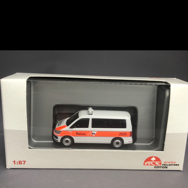 VW T6 Bus Kapo Tessin Polizei Policia  Ticino ACE 1:87