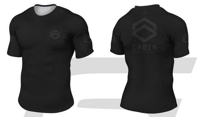 Cabin stealth short sleeve rashguard 
