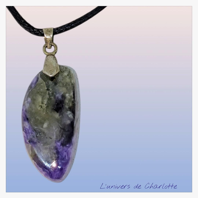 Pendentif &quot;Charoïte&quot; PN-091