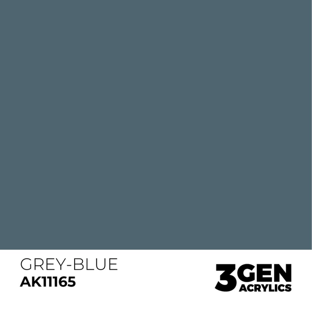 3rd Gen. Acrylics 165 Grey Blue