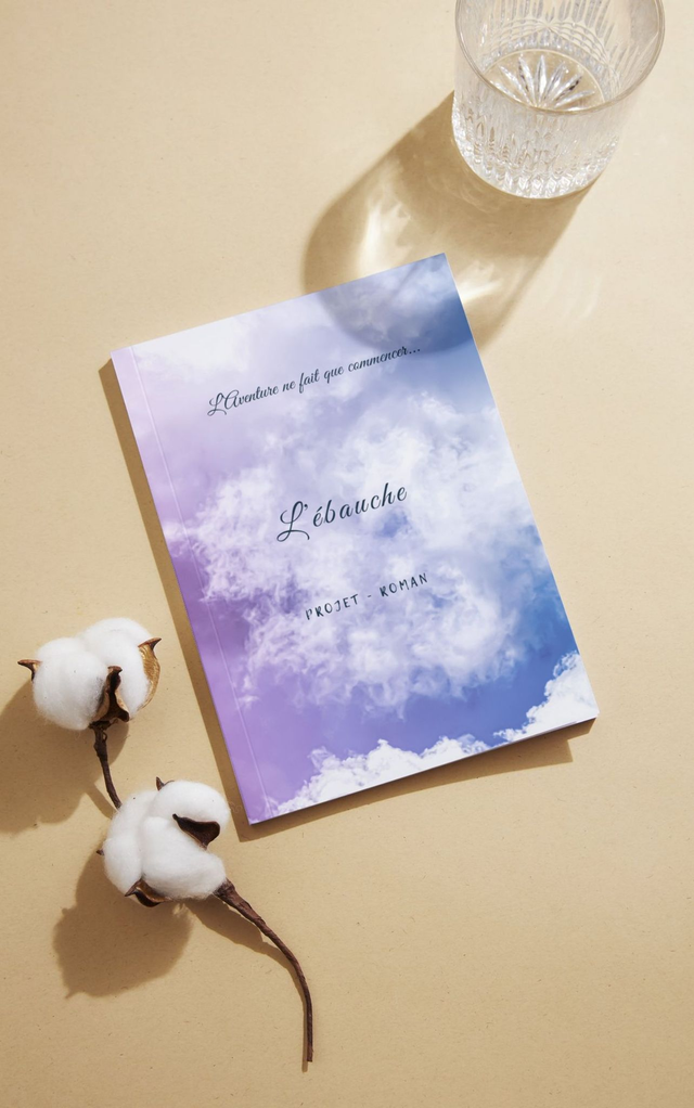 NUAGES - Carnet d'écriture, 48 pages.