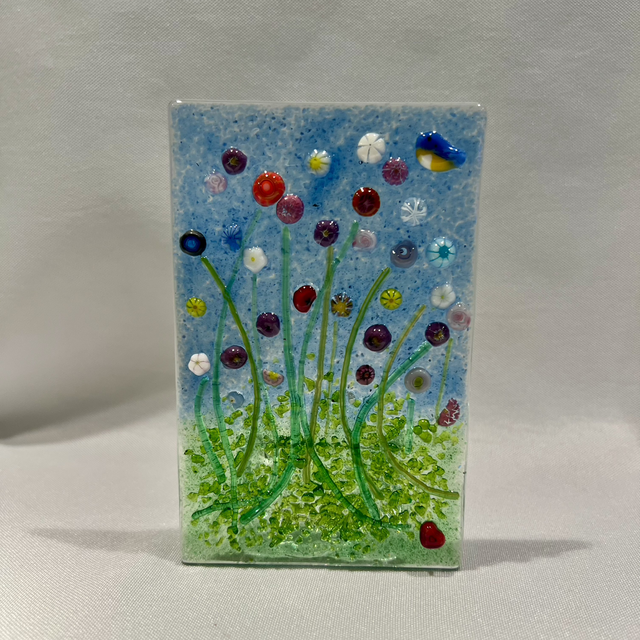 Flower Meadow Picture Tealight