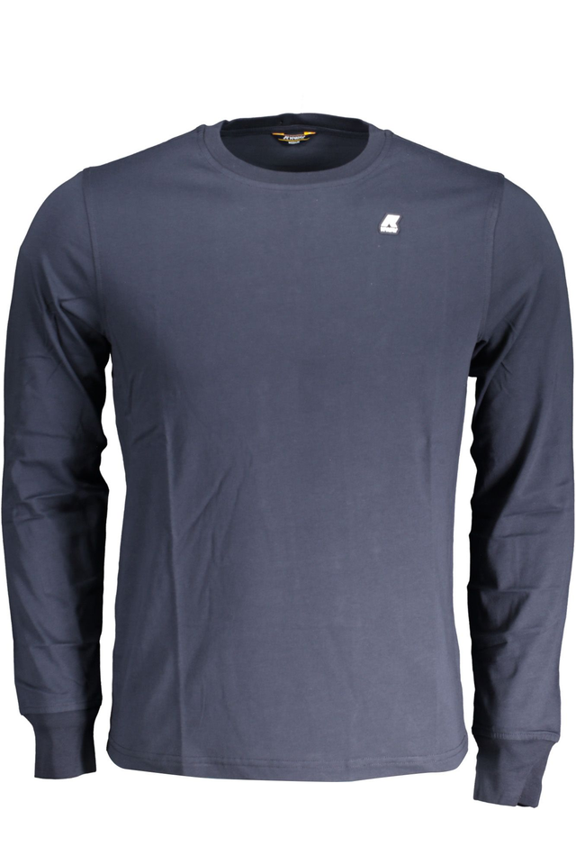 9153K-WAY T-SHIRT MANICHE LUNGHE UOMO BLU