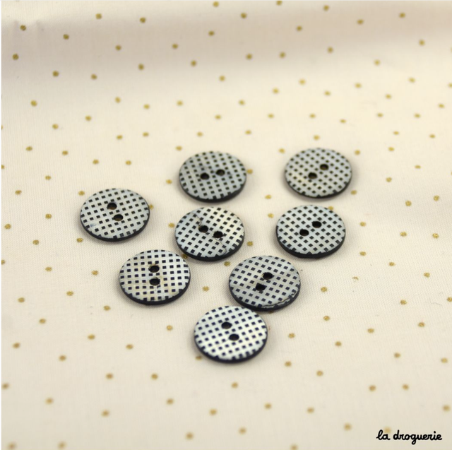 Knopen: Mini checkers pion 15 mm