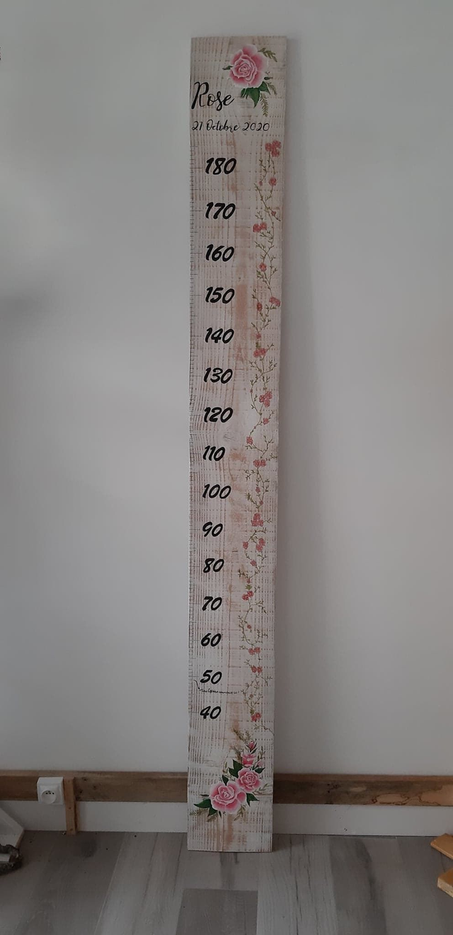 Toise personnalisée 2m10