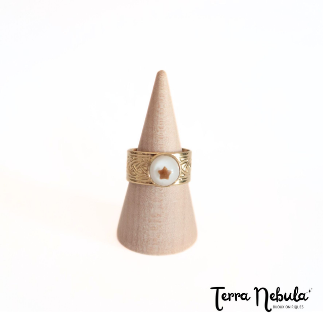 Bague Entrelacs Étoile de Sion | BA040