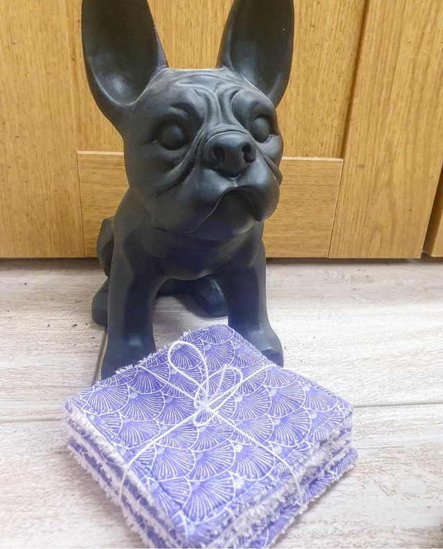 Lot de 5 Lingettes Lavables 