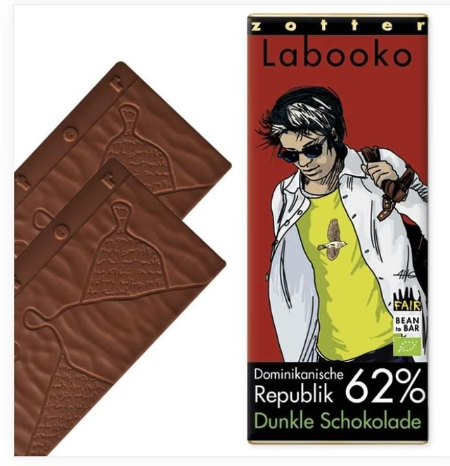 Zotter 62% Dominican Republic, Zorzal