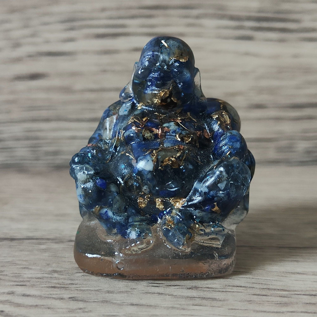 Orgonite Bouddha lapis lazuli