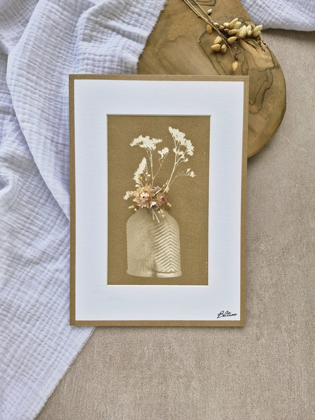 Cyanotype - Éclat de verre #11