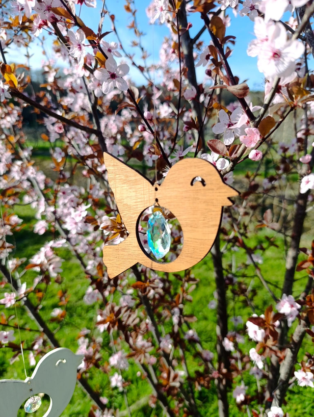 Attrape lumière oiseau grand 