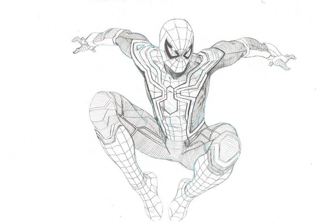 SPIDERMAN - NO WAY HOME SUIT - PENCIL