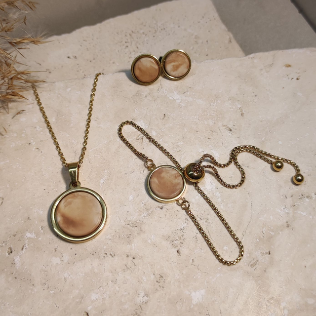 Hurricane | Beige | Gold