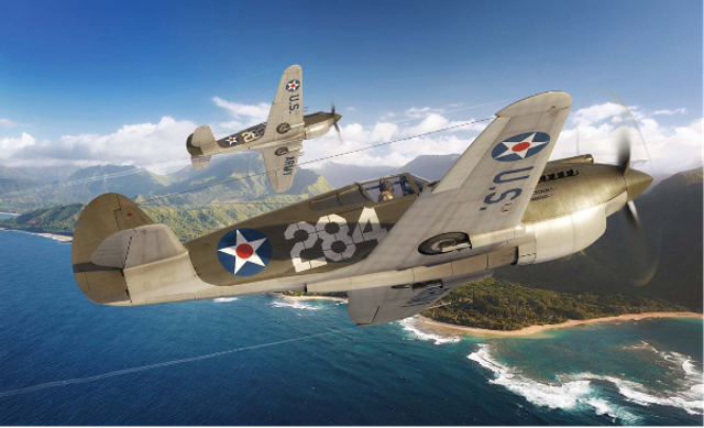 Curtiss P-40B Warhawk